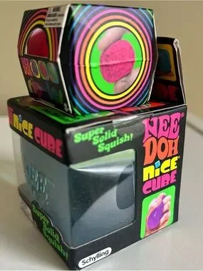 Needoh Ripples Pink Schylling | Toys | Schylling Needoh Nee Doh Nice Cube Blue Pink Ripples ...